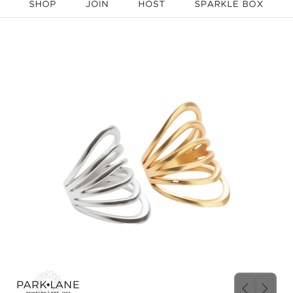 Park Lane Silver Dimension Ring
